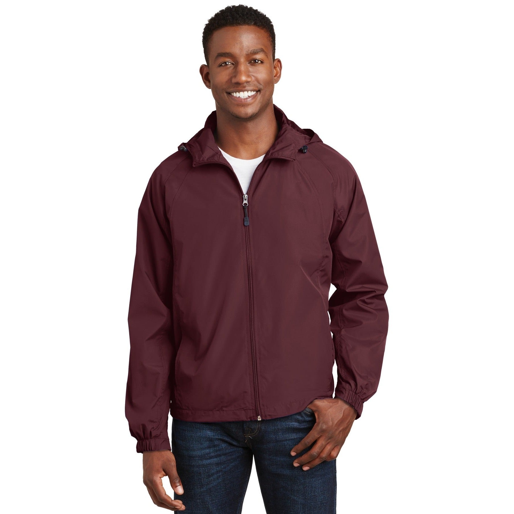 Sport-Tek-Sport-Tek® Hooded Raglan Jacket. JST73-MedTech-4